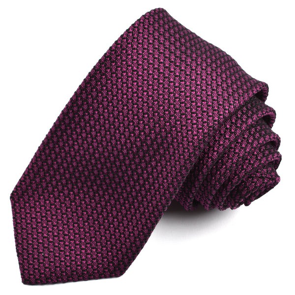 Plum Silk Grenadine Tie
