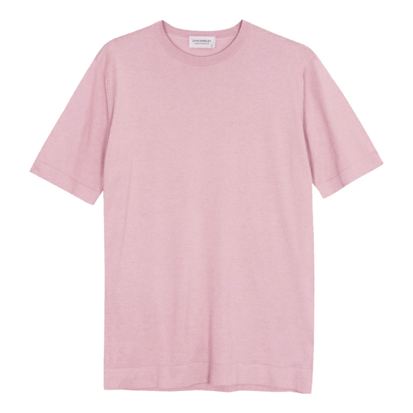 Chalk Pink Lorca Sea Island Cotton T-Shirt
