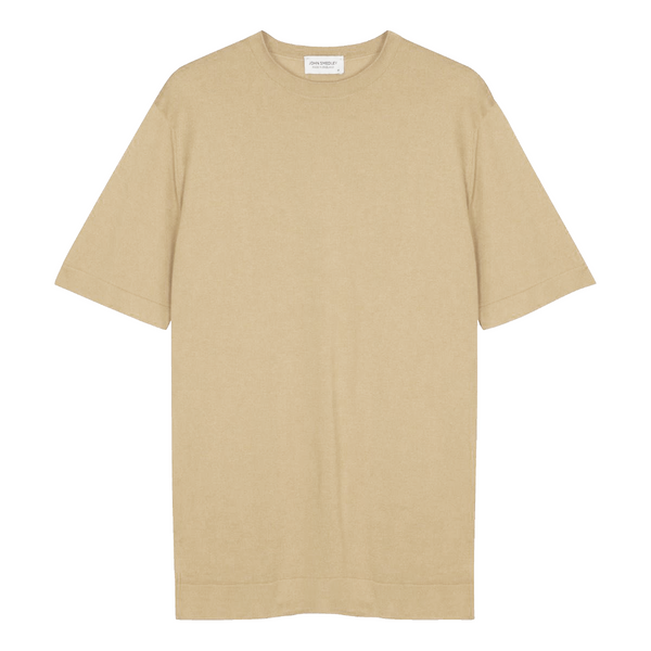 Ecru Lorca Sea Island Cotton T-Shirt