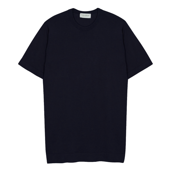 Navy Lorca Sea Island Cotton T-Shirt