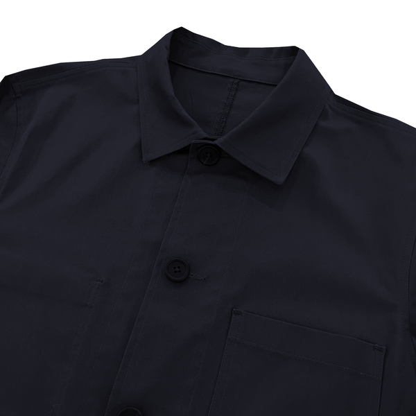 Navy Cotton Chore Jacket