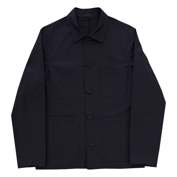 Navy Cotton Chore Jacket