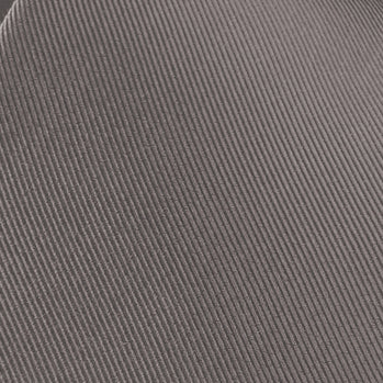 Grey Silk Grosgrain Tie - Sydney's, Toronto, Bespoke Suit, Made-to-Measure, Custom Suit,