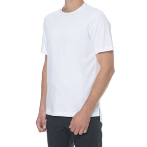 White Hi-Lo T-Shirt - Sydney's, Toronto, Bespoke Suit, Made-to-Measure, Custom Suit,