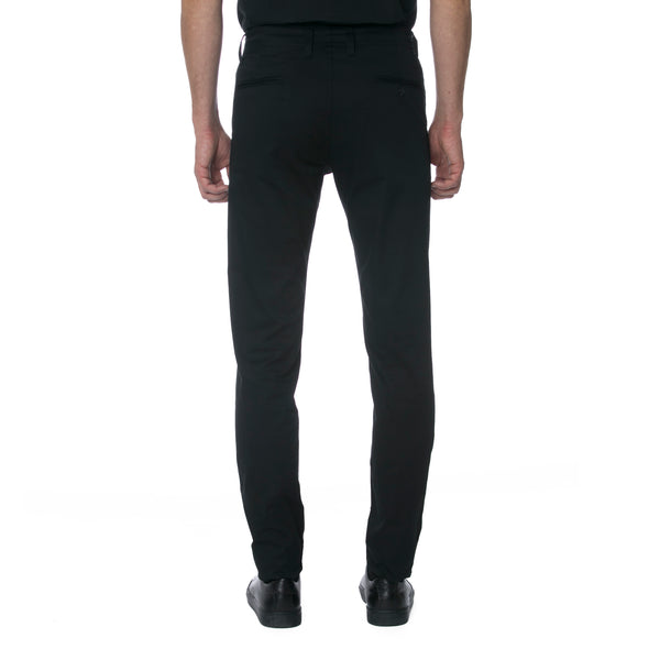 Black Technical Stretch Chino - Sydney's, Toronto, Bespoke Suit, Made-to-Measure, Custom Suit,