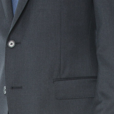 Charcoal Melange Suit - Sydney's, Toronto, Bespoke Suit, Made-to-Measure, Custom Suit,
