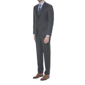 Charcoal Nailhead Wool Suit - Sydney's, Toronto, Bespoke Suit, Made-to-Measure, Custom Suit,