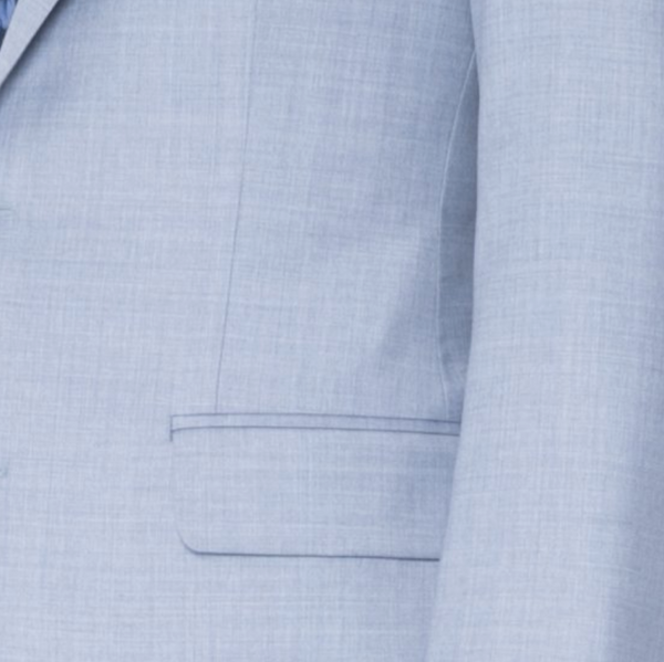 Cornflower Melange Suit - Sydney's, Toronto, Bespoke Suit, Made-to-Measure, Custom Suit,