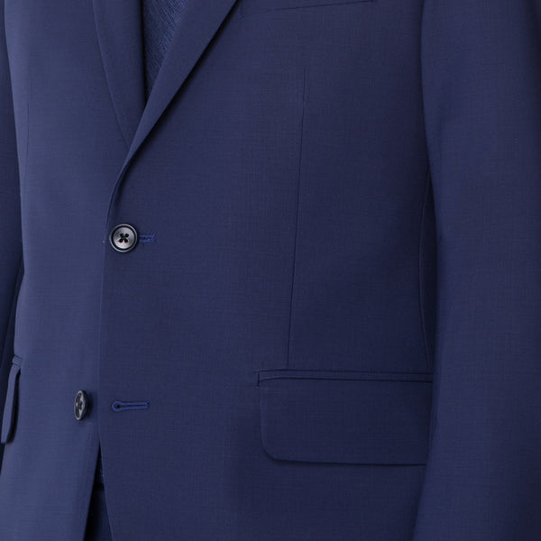 Royal Indigo Technical Wool Suit - Sydney's, Toronto, Bespoke Suit, Made-to-Measure, Custom Suit,