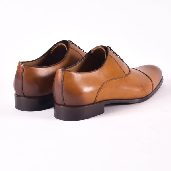Made In Italy Cap Toe Dress Shoes