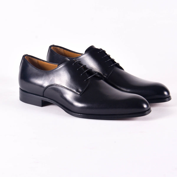 Made In Italy Leather Derby Dress Shoes