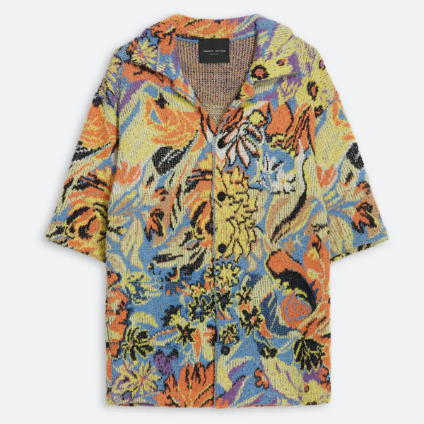 Floral Jacquard Shirt