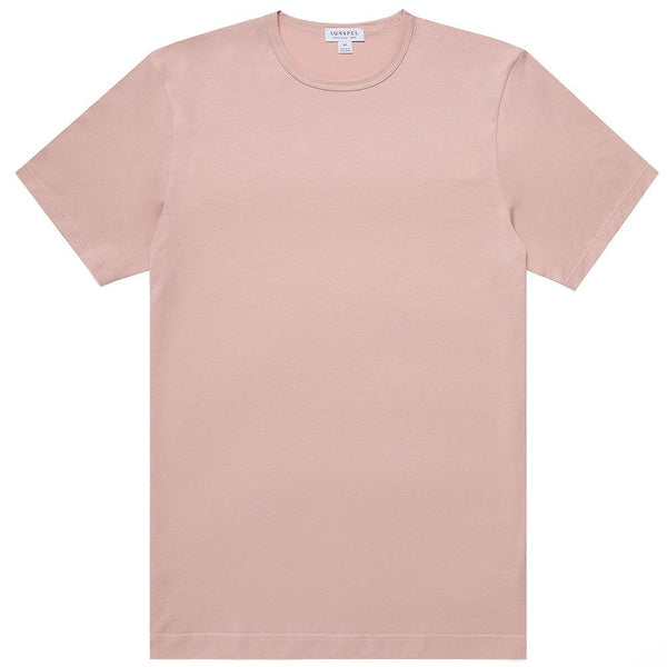 Shell Pink Classic Crew Neck T-shirt